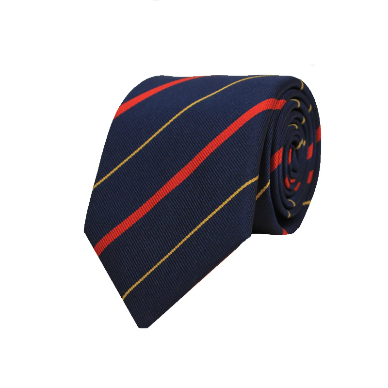 Gitman Navy Gloucestershire Regimental Neck Tie Gitman Navy Gloucestershire Regimental Neck Tie